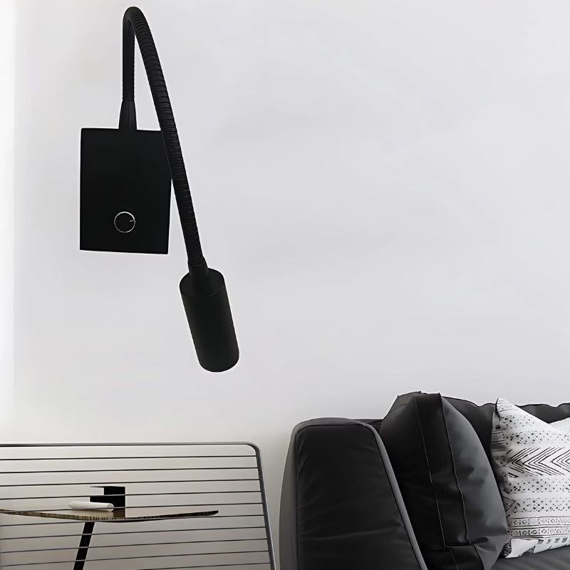 Applique Murale Noire Stylée Avec Interrupteur