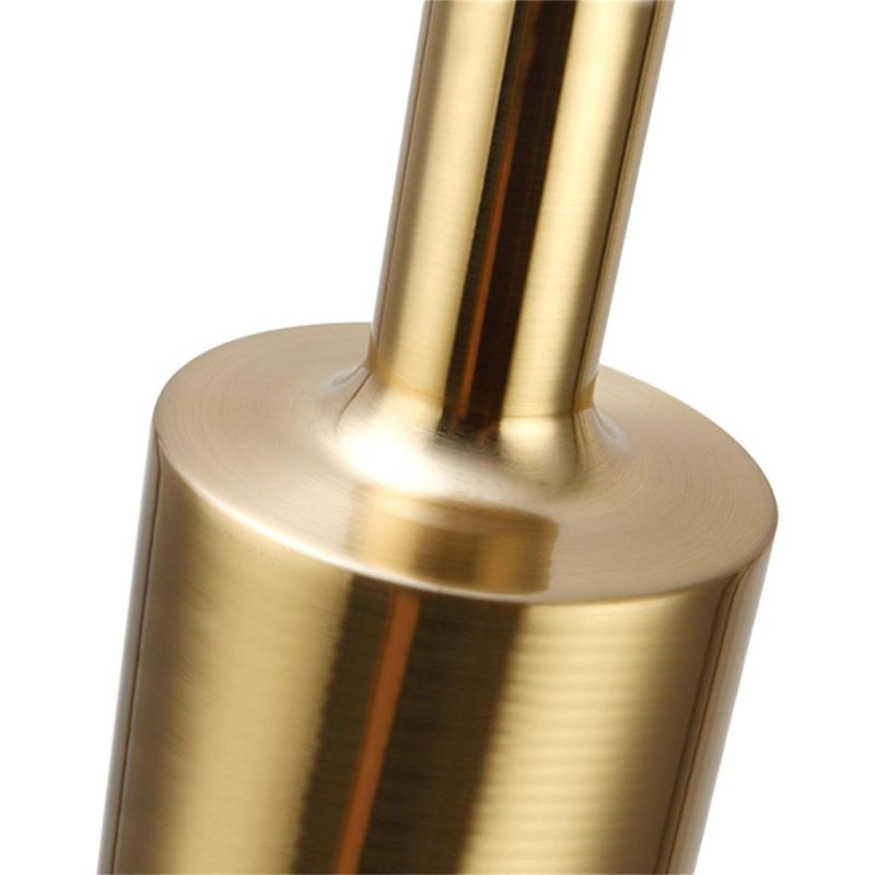 Suspension Industrielle Dorée Élégance Nordique