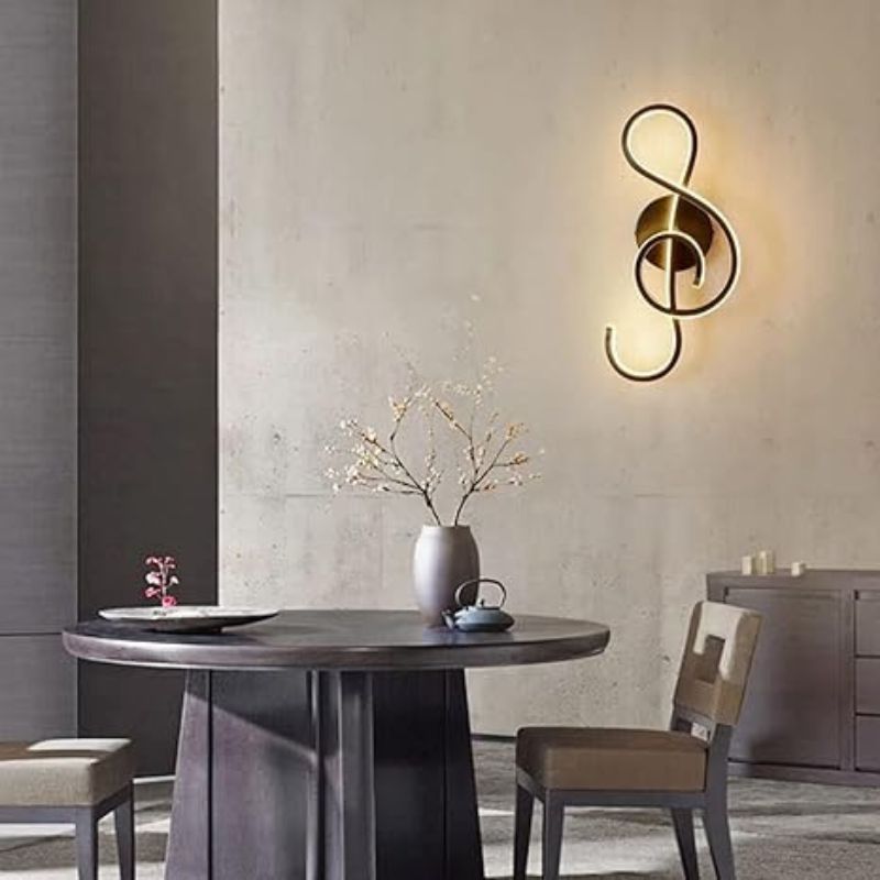 Applique Murale Couloir Touche Musicale Moderne