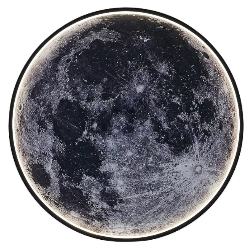 Applique Murale Moderne en Forme de Lune