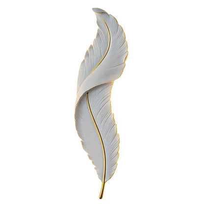 Applique Murale Salon Plume LED Moderne