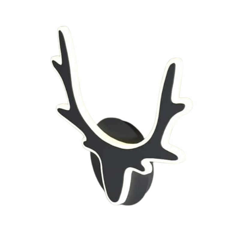 Lampe Murale Tête De Cerf LED Design Scandinave