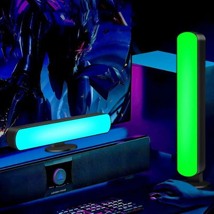 Lampe de Bureau avec Bande Lumineuse Intégrée