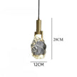 Suspension Minimaliste Finesse En Cristal