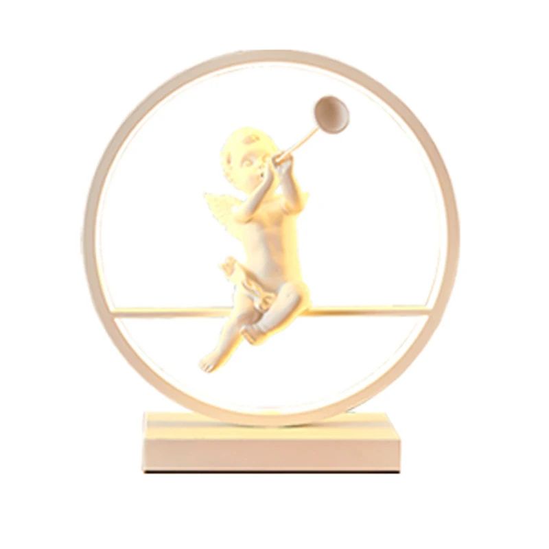 Lampe De Chevet Sculptée Avec Éclat Féérique