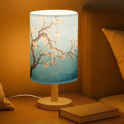 Lampe Japonaise Avec Veilleuse LED Intégrée