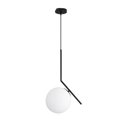 Suspension Minimaliste Charme Du Verre Galvanisé