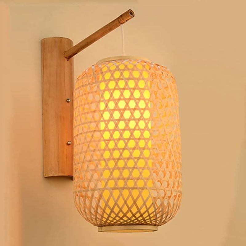 Applique Murale Bohème Chic En Osier