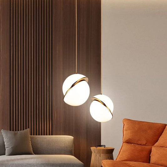 Suspension Moderne Boule LED Chic