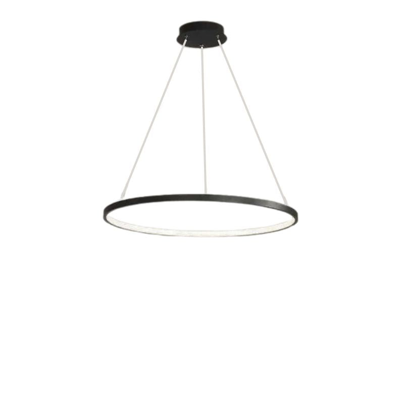 Suspension Chambre Anneau LED Élégante