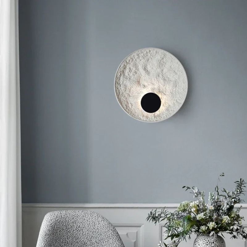 Applique Murale Vintage En Pierre Naturelle Sculptée