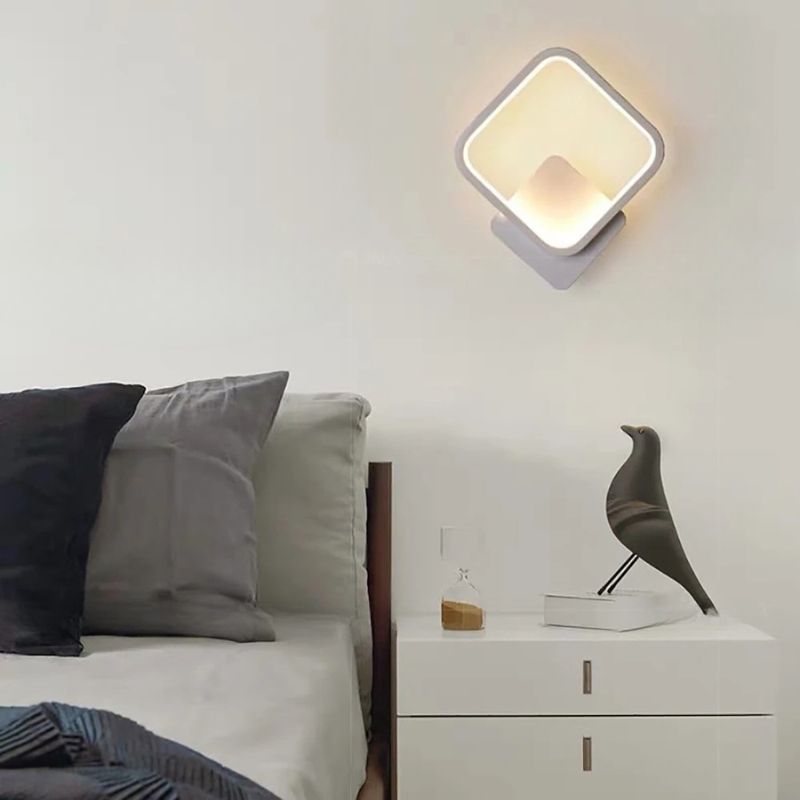 Applique Murale Enfant LED Style Géométrique Épuré