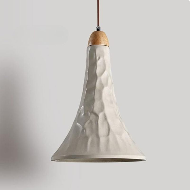 Lampe Vintage Suspendue Avec Finition Minérale Unique