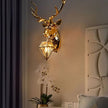 Applique Murale Chambre Silhouette Cerf En Bois