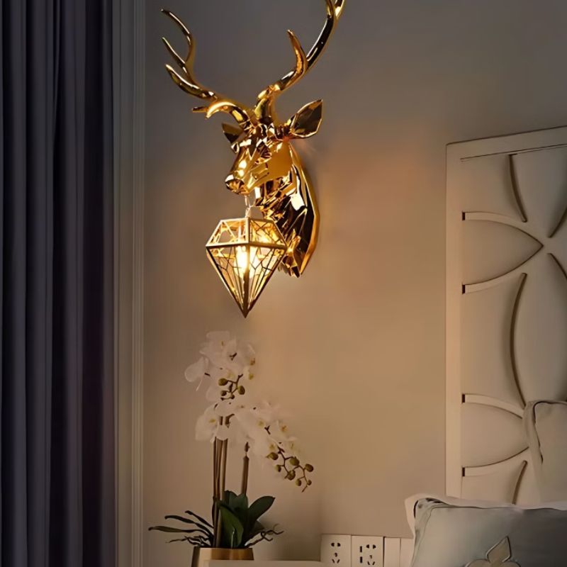 Applique Murale Chambre Silhouette Cerf En Bois