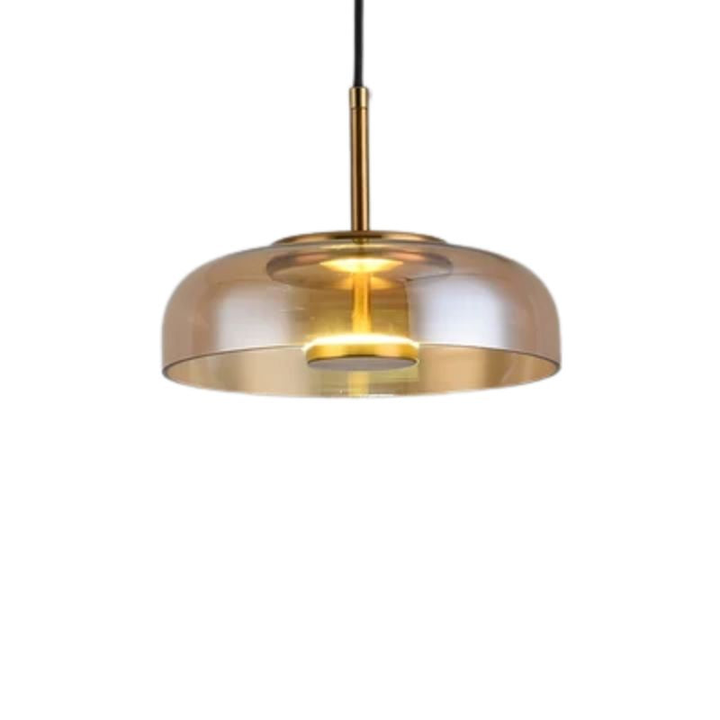 Suspension Design Verre Nordique Élégant