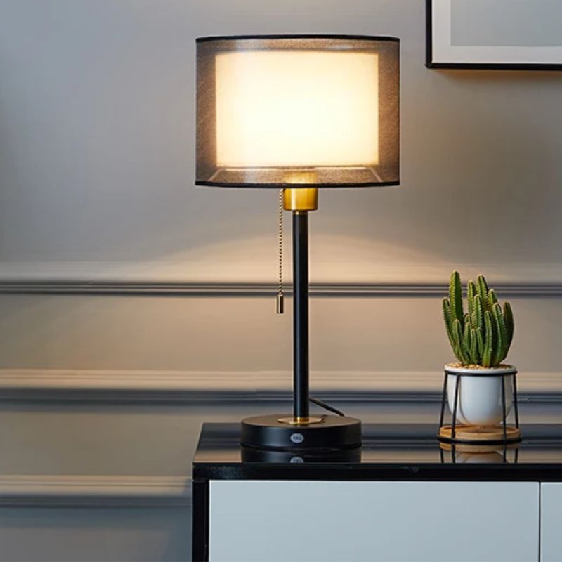Lampe De Table Style Américain Raffiné
