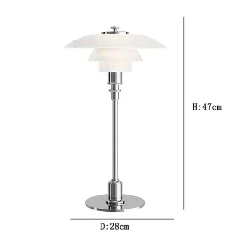 Lampe Design Luminance Raffinée En Verre Sablé