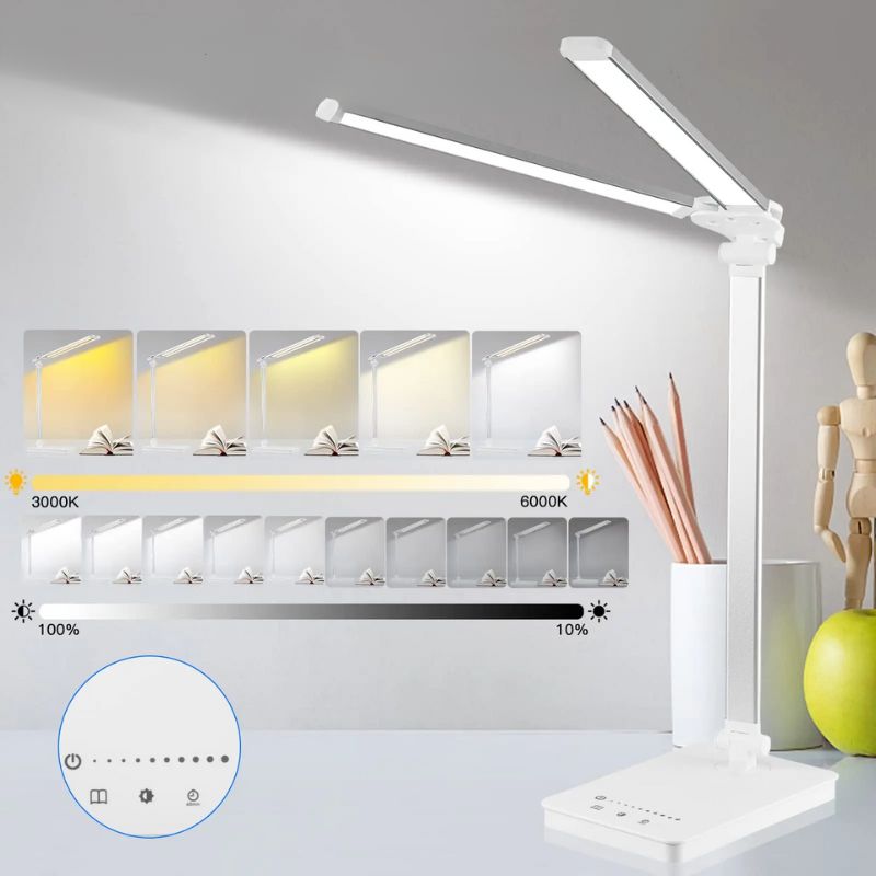Lampe De Bureau Avec Minuterie Intelligente