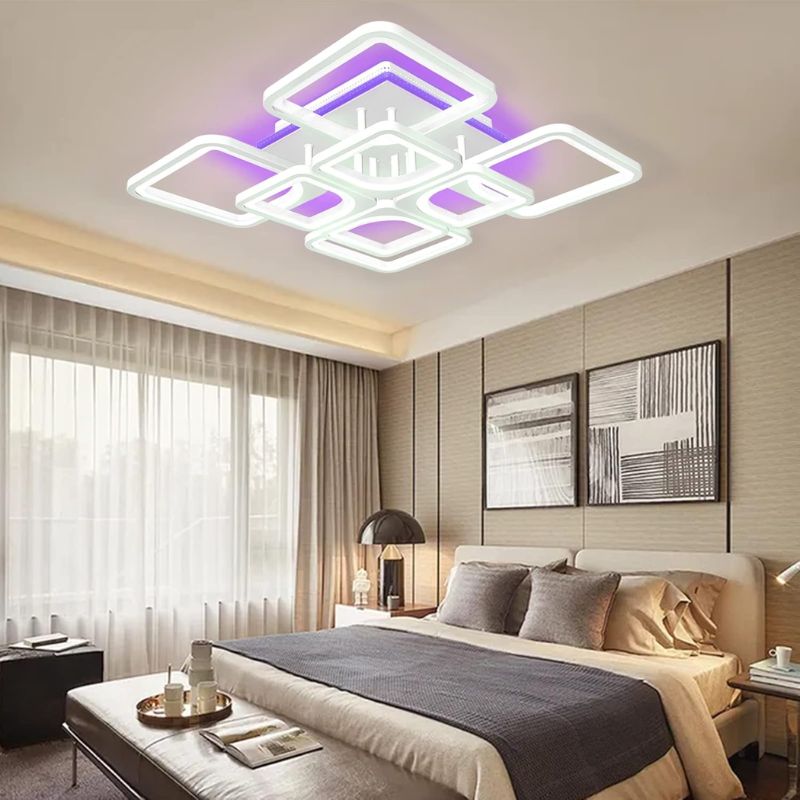 Lampe Moderne Carrée Style Contemporain LED