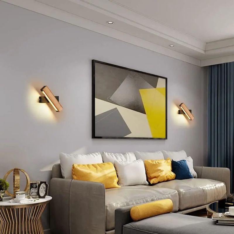 Applique Murale Escalier Design LED Rotative