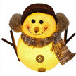 Décoration De Noël Bonhomme De Neige Lumineux Avec Écharpe