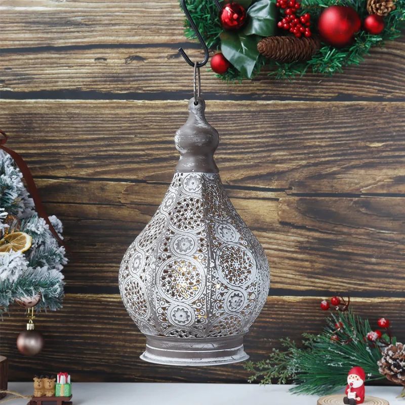 Lampe Sans Fil Vintage Style Lanterne Marocaine
