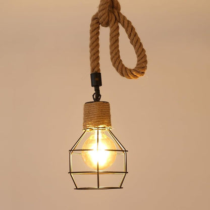 Suspension Industrielle Rustique Et Tendance