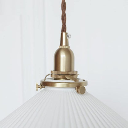Suspension Cuisine En Laiton Moderne