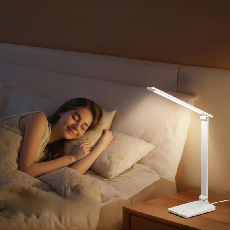 Lampe De Bureau Avec 5 Modes Couleur Réglables