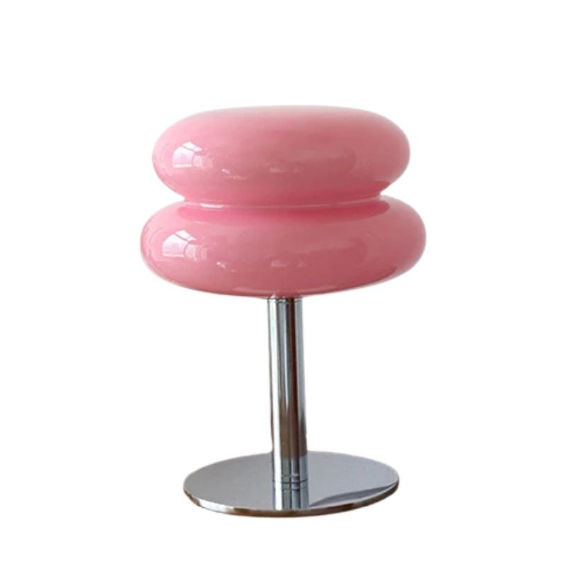 Lampe De Table En Verre Macaron Moderne