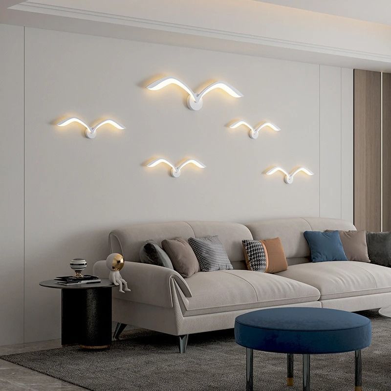 Applique Murale Salon Effet LED Raffiné