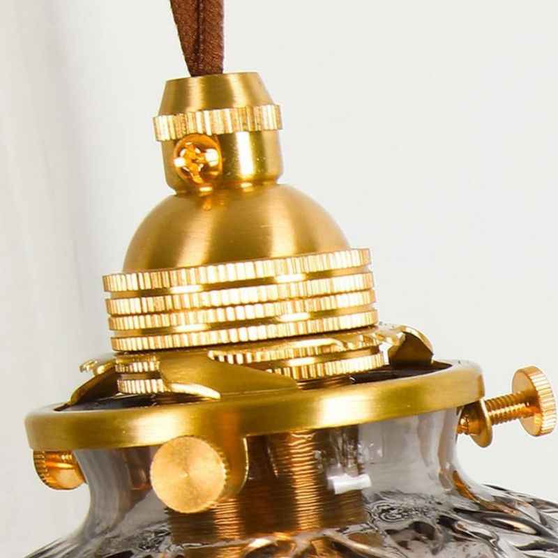 Suspension Vintage Cristal Éclat Rétro Élégant