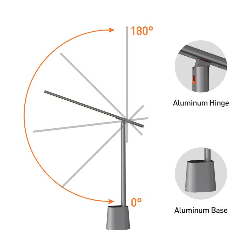 Lampe de Lecture Tactile Avec Protection Oculaire