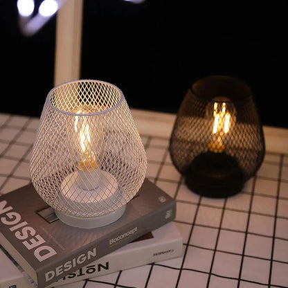 Lampe Vintage Déco Fer Forgé Chic