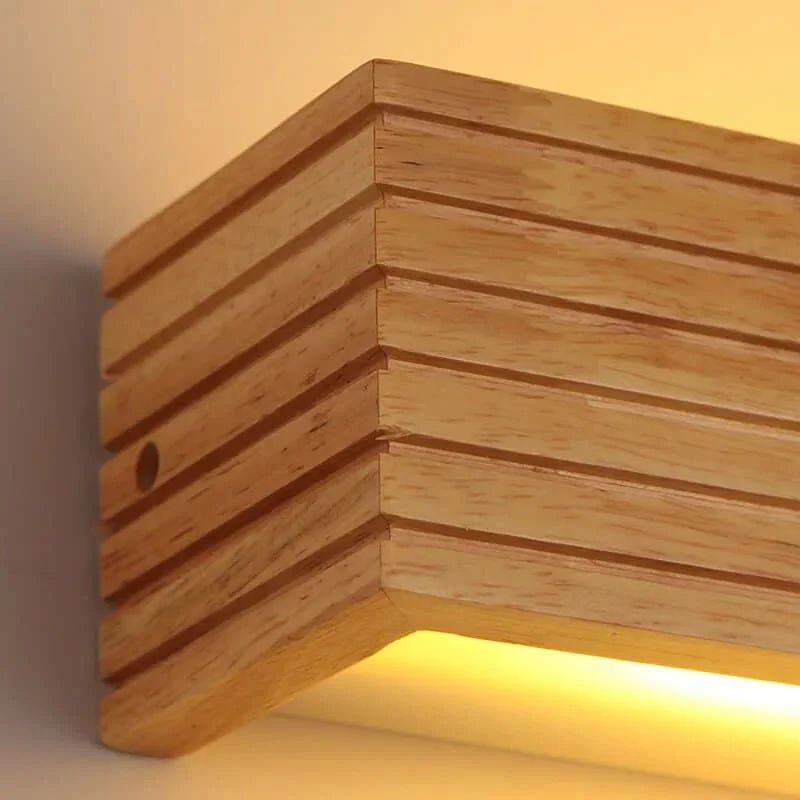 Applique Murale en Bois Style Zen
