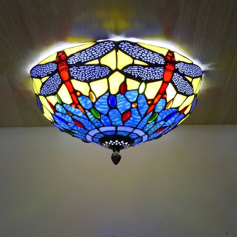 Lampe Tiffany Charme Antique Intemporel