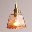 Suspension Vintage Créative En Verre Effet Artisanal