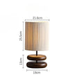 Lampe Japonaise Élégante En Bois Massif