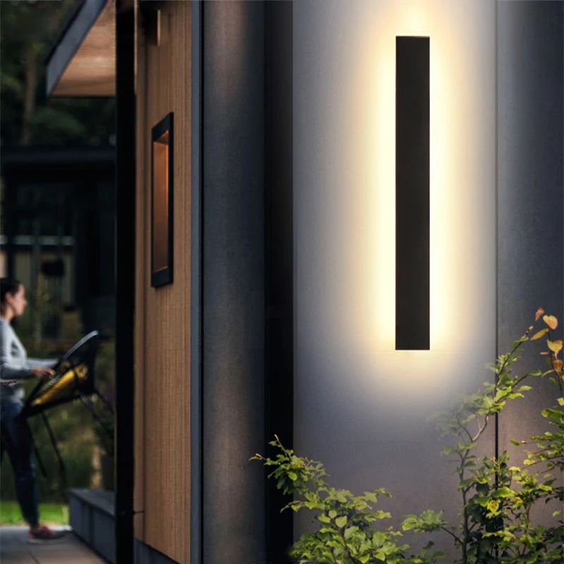 Applique Murale D'Extérieur Look Minimaliste Résistant