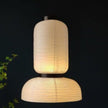 Suspension Japonaise Élégante En Papier De Riz