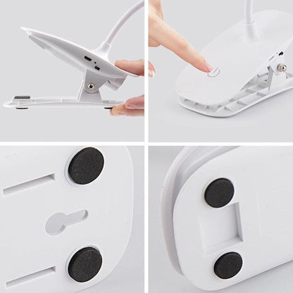 Lampe De Lecture À Pince Avec Clip Élégant