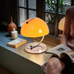 Lampe Moderne Verre Soufflé Style Champignon