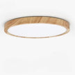 Plafonnier LED en Bois Style Nordique