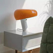 Lampe Design Champignon En Verre Marbré