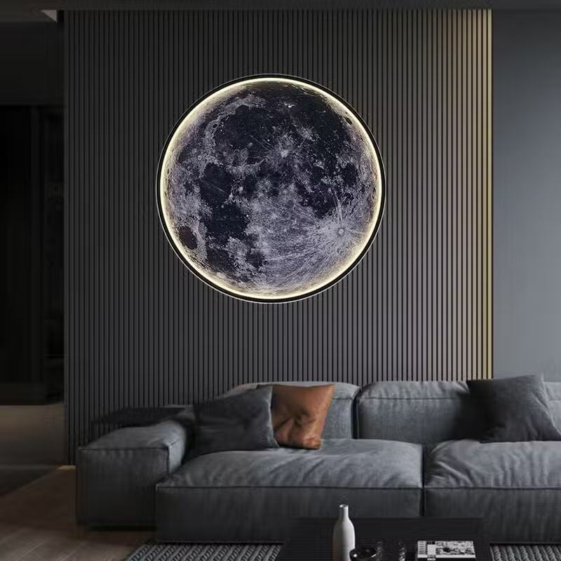 Applique Murale Moderne en Forme de Lune