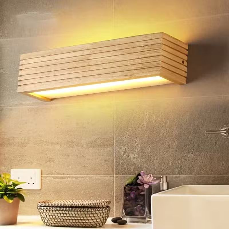 Applique Murale en Bois Style Zen