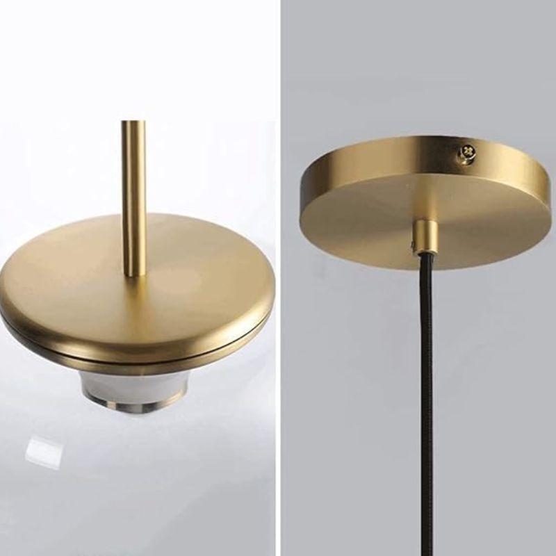 Suspension Design Verre Nordique Élégant