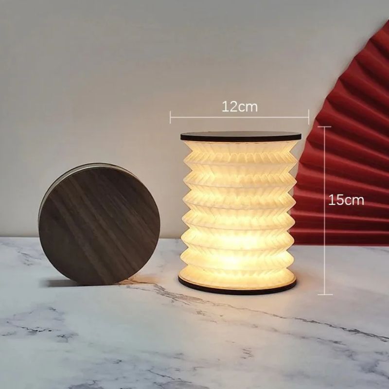 Lampe De Chevet Design Pliante En Accordéon