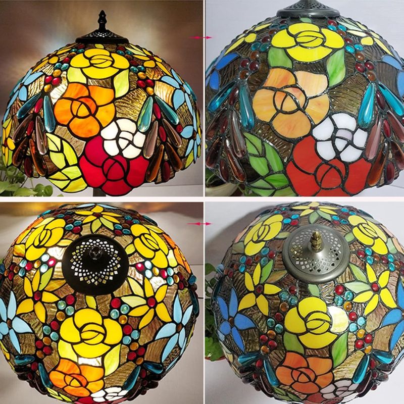 Lampe Tiffany Style Méditerranéen Chic